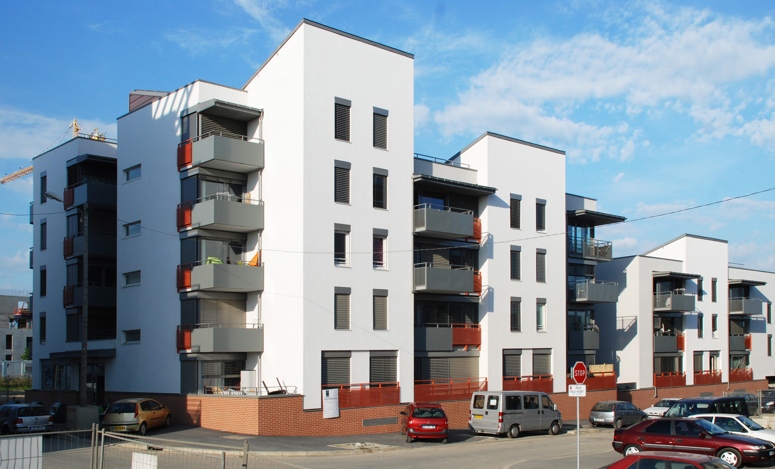 Édifices Architectes, logements Capucins, Angers (49)