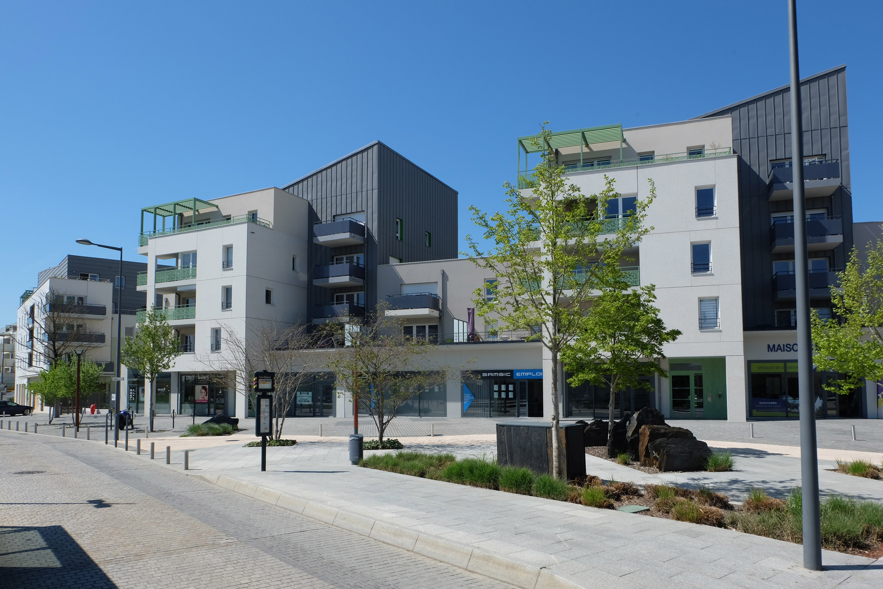 Édifices Architectes, logements Abraham Promotion, Angers (49)