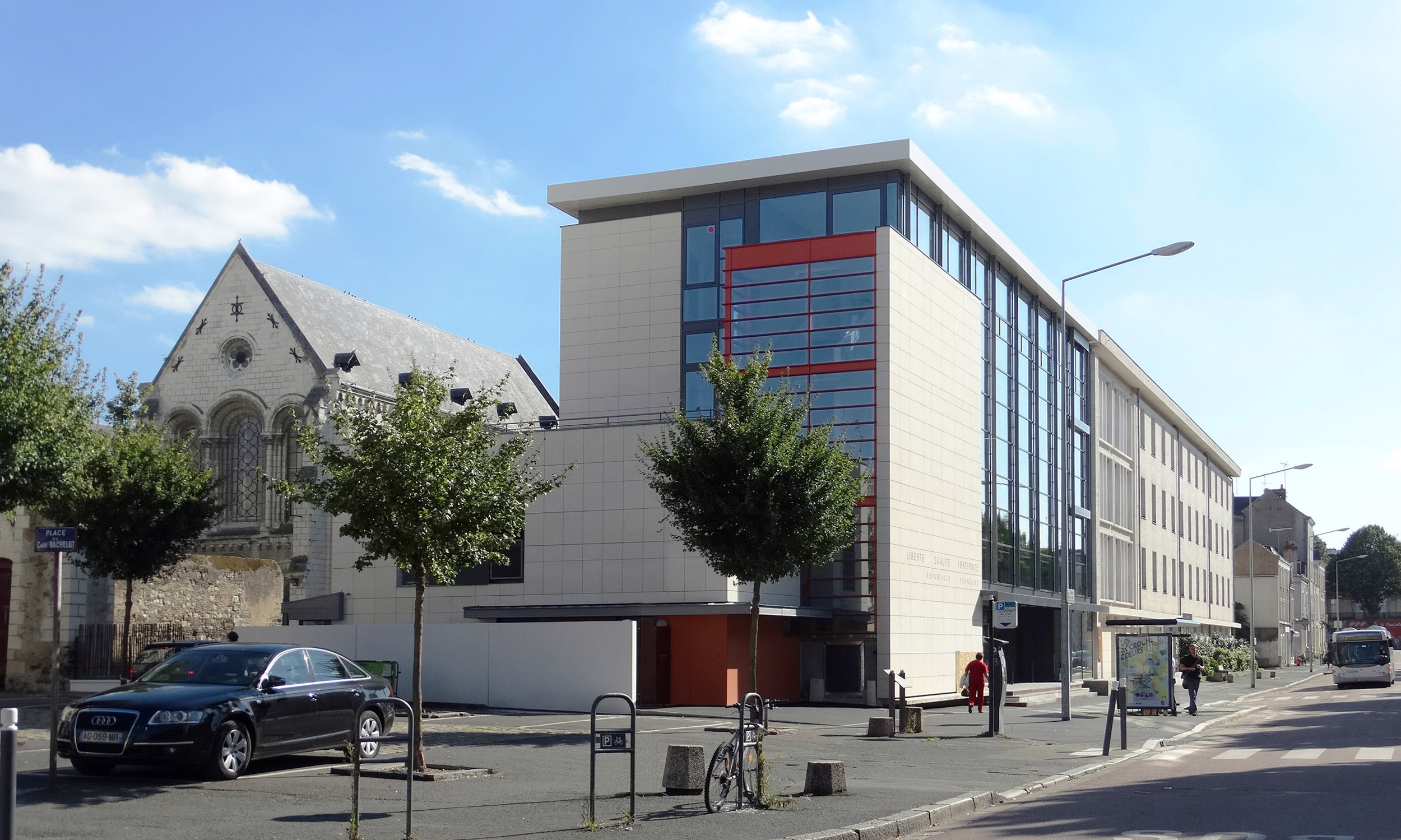 Édifices Architectes, lycée Joachim du Bellay, Angers (49)