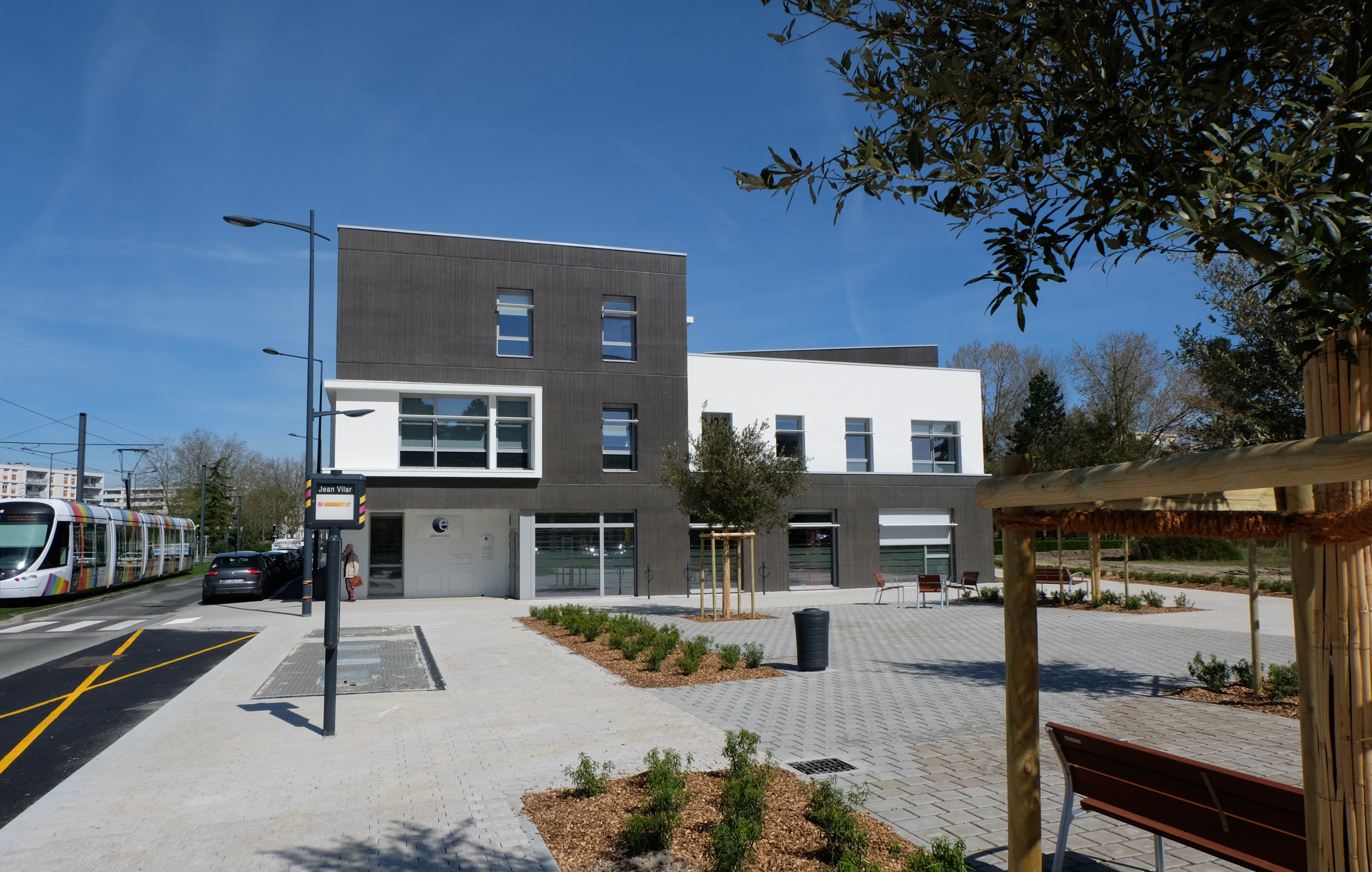 Edifices-Architectes, pole-emploi, La Roseraie, Angers (49)